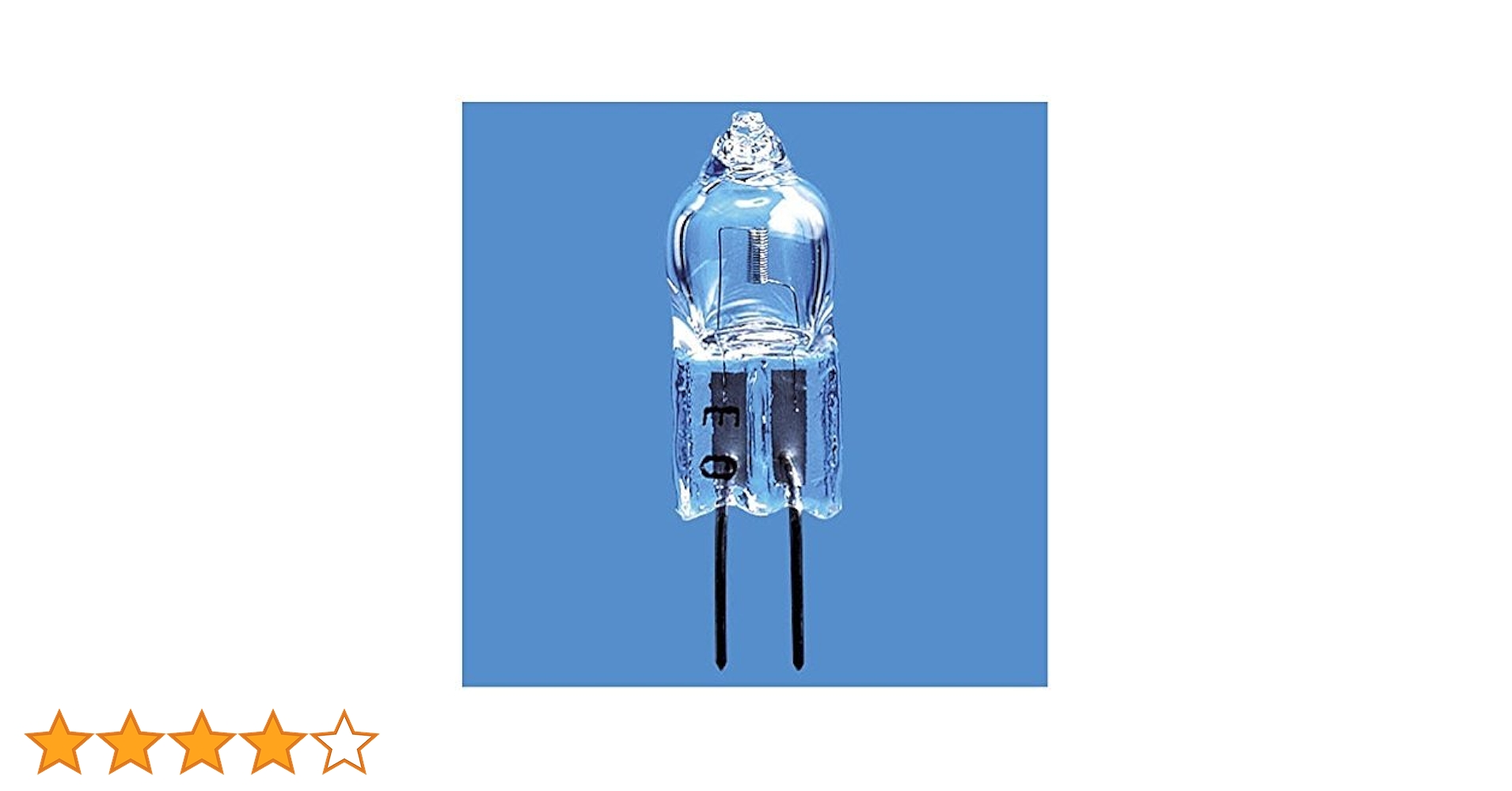 Amazon | パナソニック ミニハロゲン電球 12V 20W G4口金